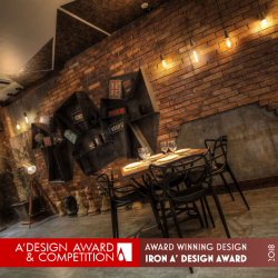 A' Design Award & Competition 2018 Giovanni Restaurant - Alireza Shafiei - رستوران ژوانی - علیرضا شفیعی